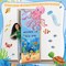 Ocean Classroom Decor Happy to Sea You Background Door Cover First Day of School DIY Octopus Door Banner Front Porch Sign for Back School Supplies Summer Party Decor